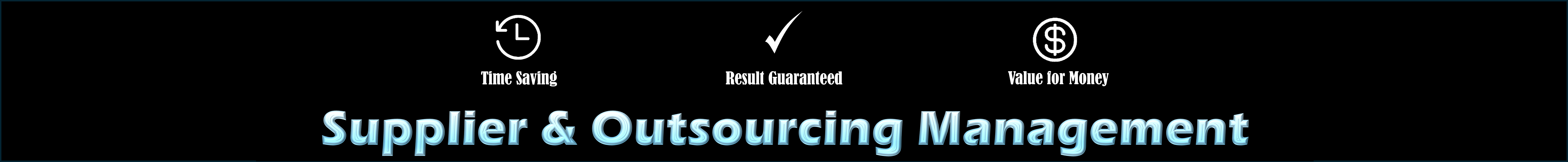 Supplier and Outsourcing Management